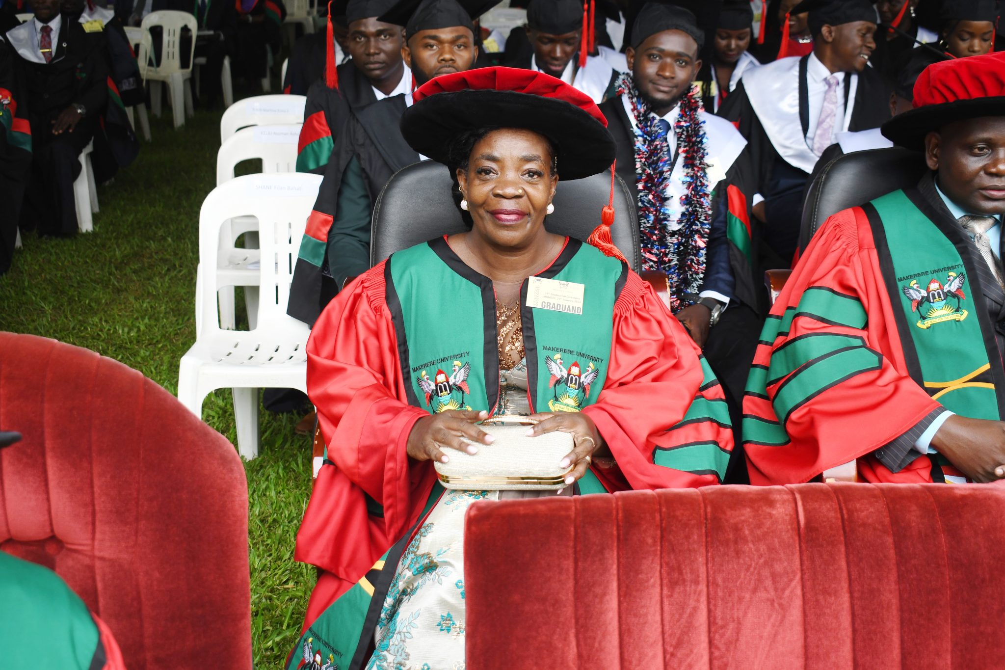 Dr. NAKIBUULE GLADYS KISEKKA, the Second Female Recipient of a Doctor of Laws, of Makerere University